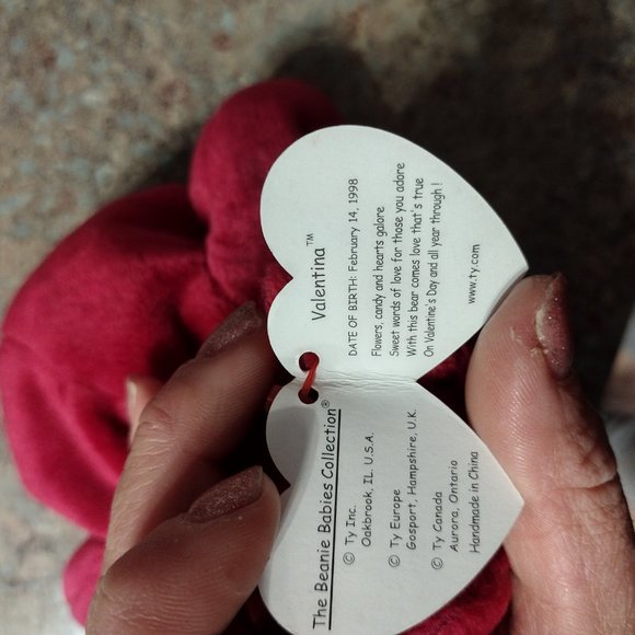 TY " Valentina"bear - Picture 4 of 5